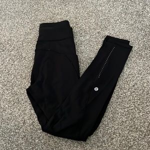 Lululemon High Rise Leggings With Pockets